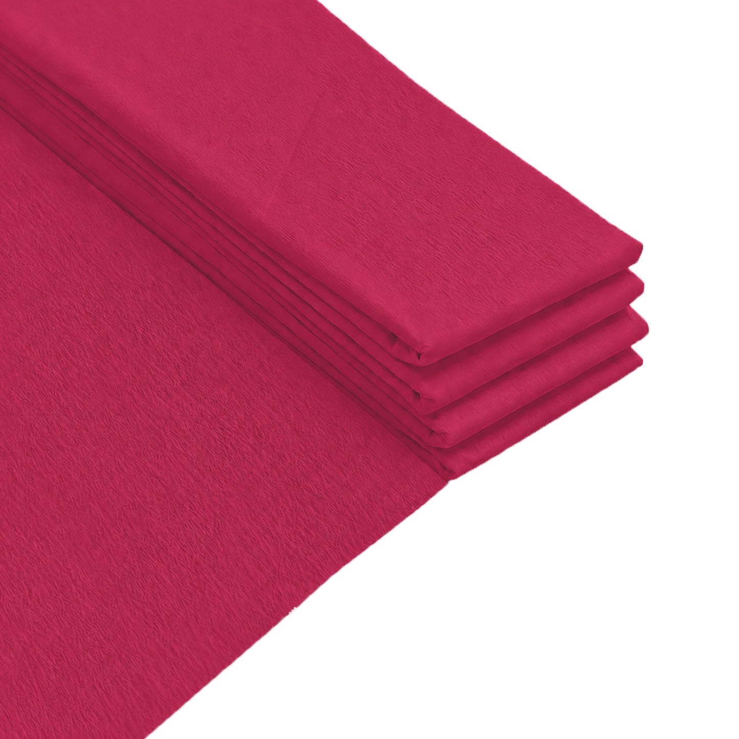 Pack of 10 Wine Crepe Paper Sheets 50cm x 2m 17GSM 35% Stretch Craft Paper