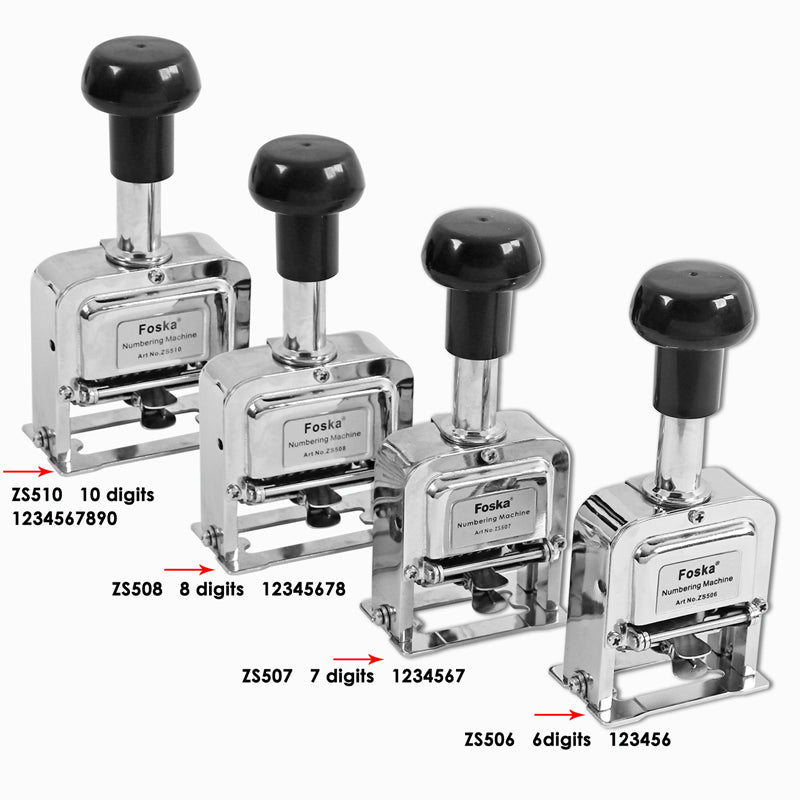 8 Digits Numbering Machine - Automatic Number Stamp Coding