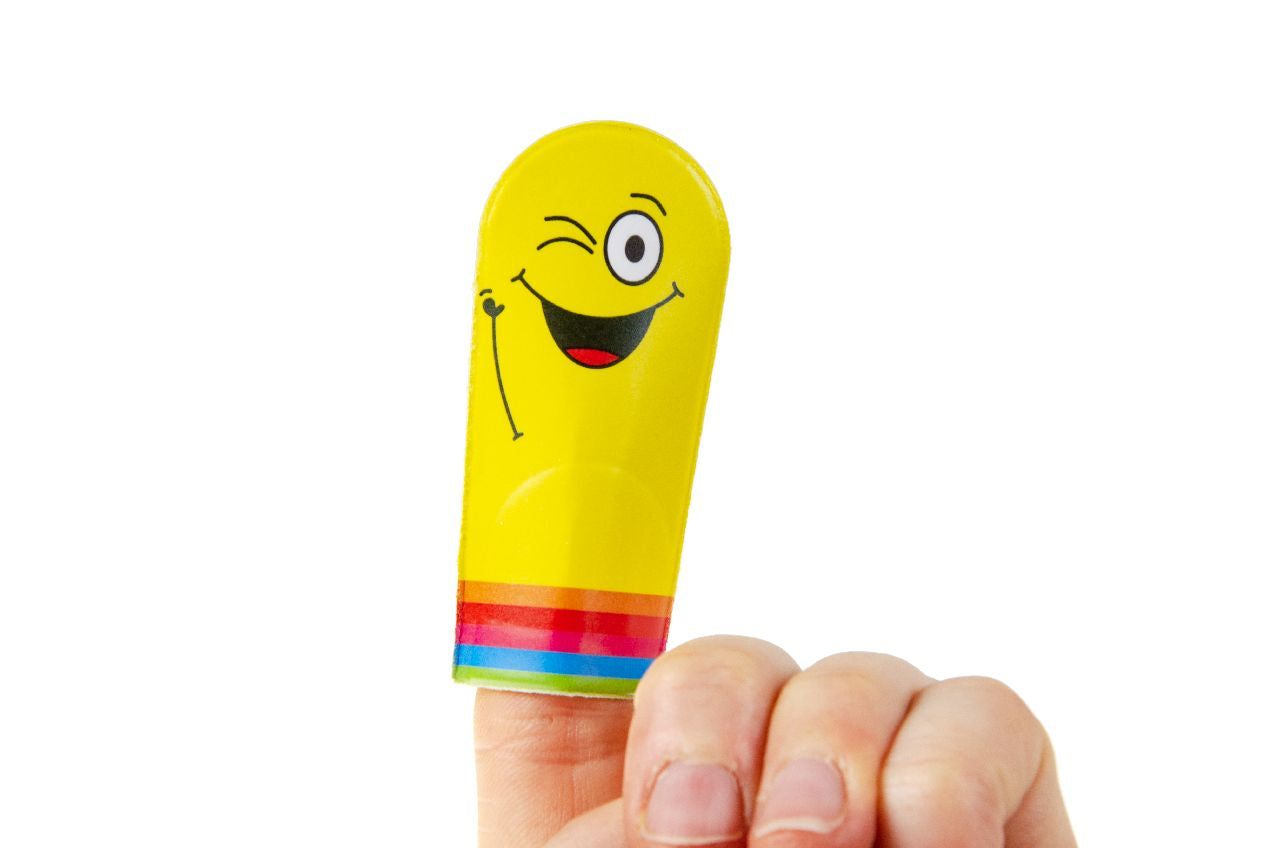 Single Emotion Face Finger Puppet Toy