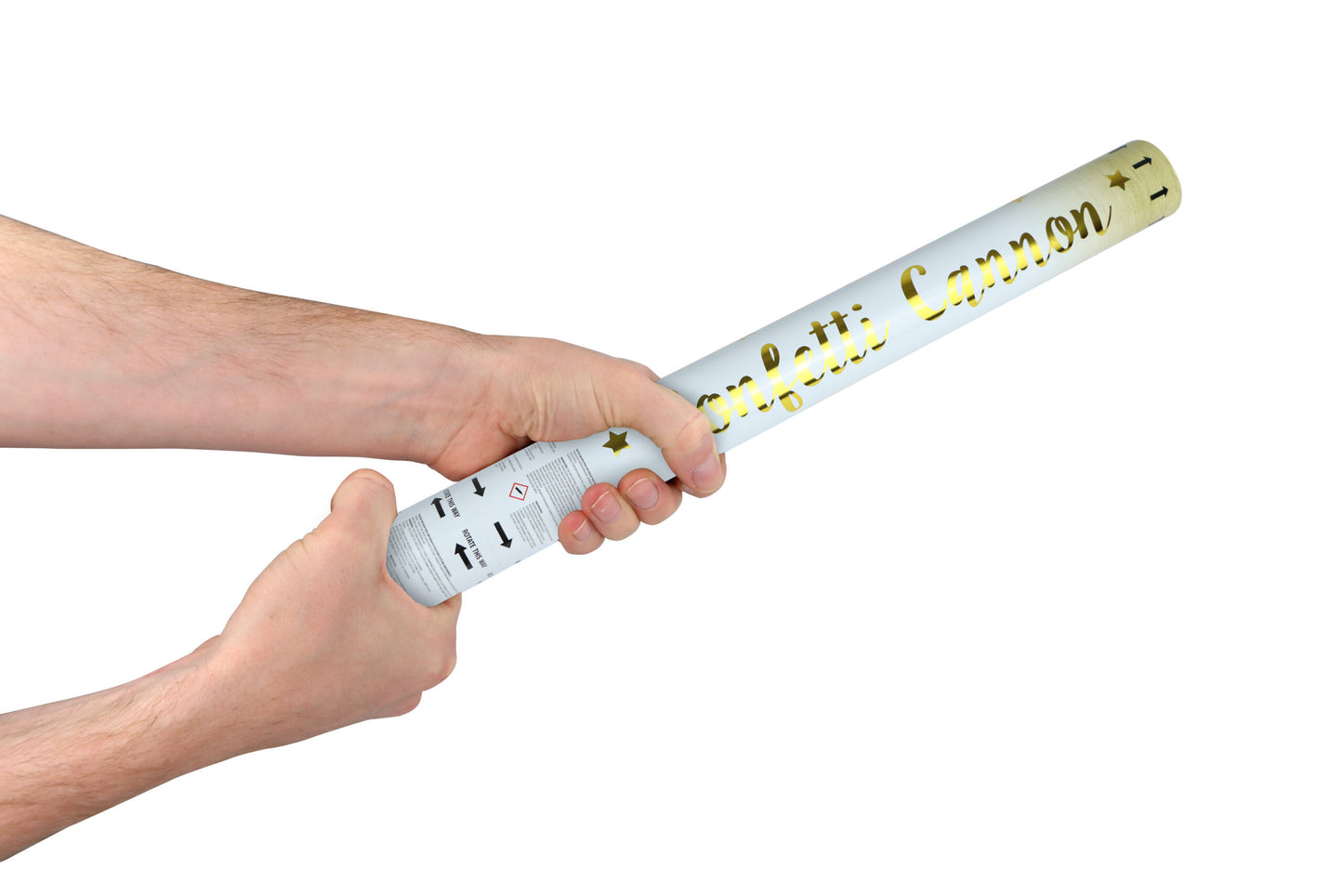 Gold Paper Confetti Shooter 50cm