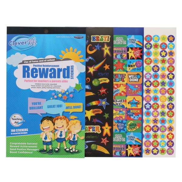 Book of 700+ Teachers Reward Stickers by Clever Kidz