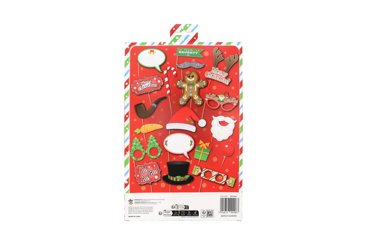 Pack of 20 Pieces Christmas Photo Props