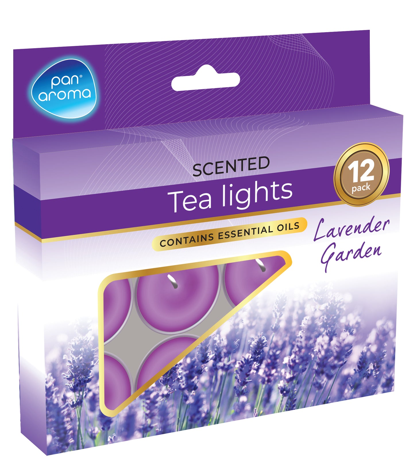 Pack of 72 Assorted Scented Tea-Lights Candles