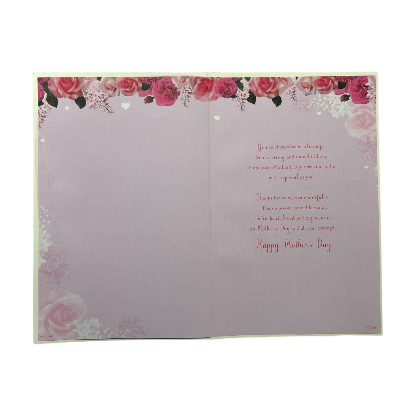 Happy First Mother's Day Beautiful Roses Design Pink Boxed Card