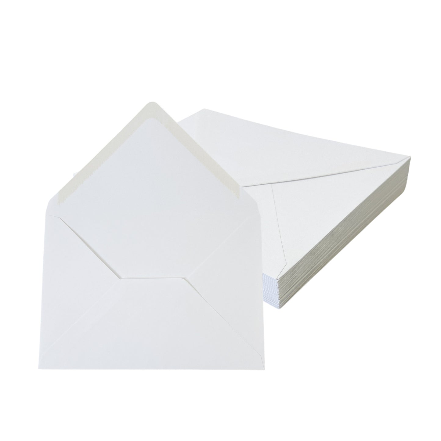 Pack of 50 White 100gsm 114x162mm–C6 Gummed Envelopes