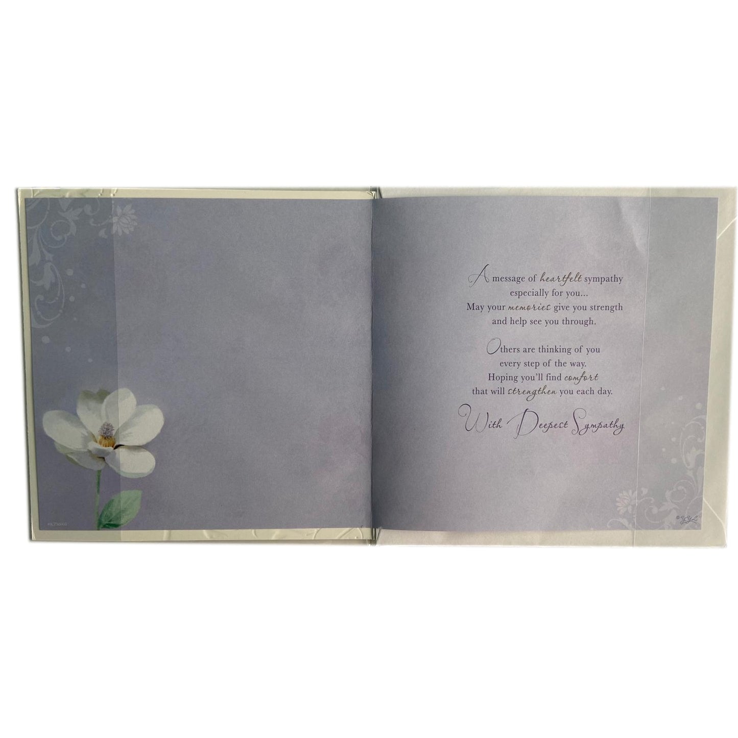 Dad Deepest Sympathy Card With Keepsake