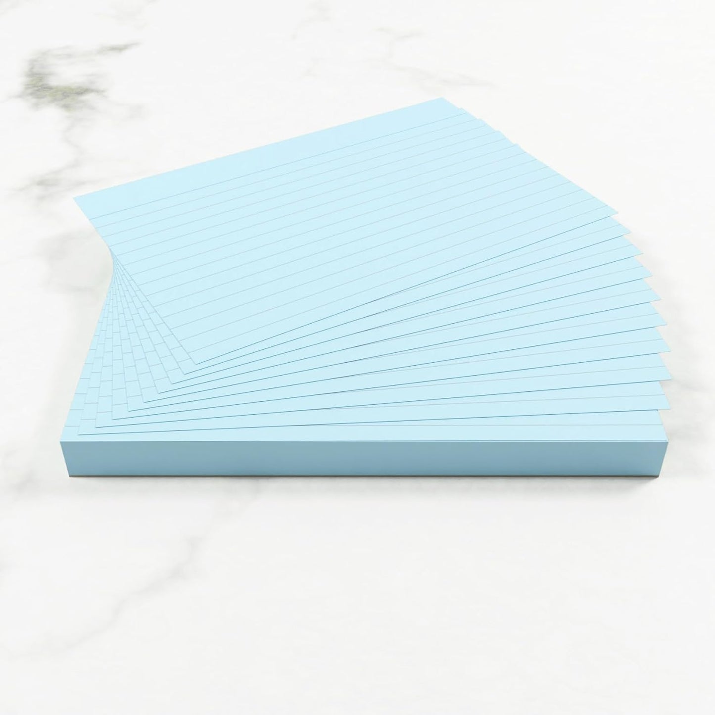 Pack of 50 6x4" SEN Blue Lined Dyslexia Record Cards