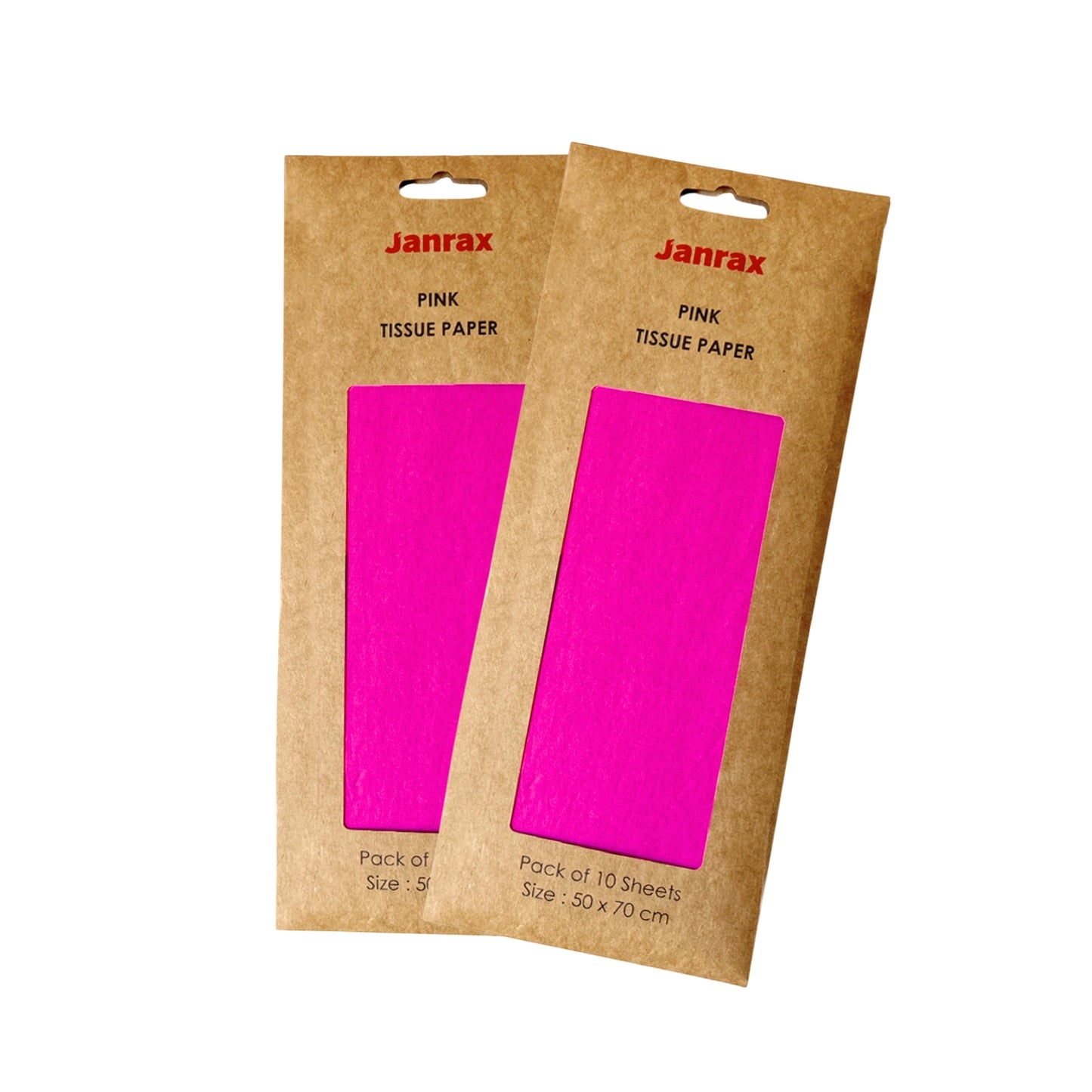 Pack of 200 Pink Acid Free 50 x 70cm Tissue Paper Sheets