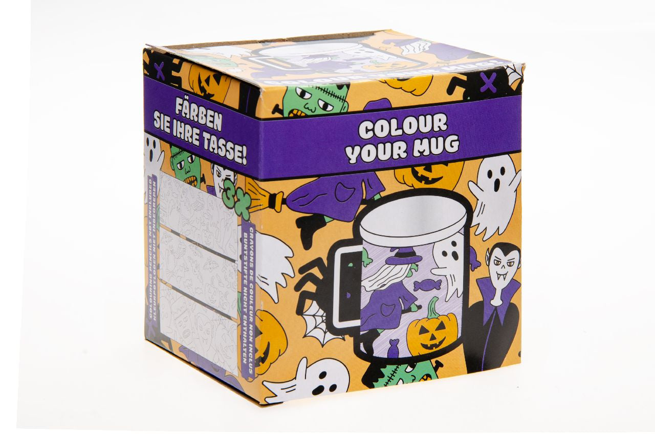 Halloween Theme Color Your Own Mug