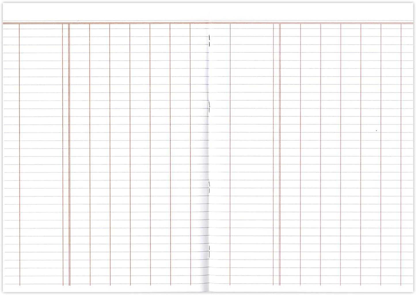 32 Pages A4 Book Keeping Analysis (297 x 210mm)