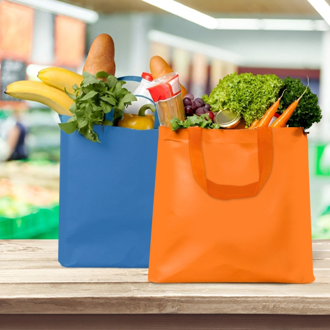 Pack of 25 Pink Coloured 40x30x10cm Non-Woven Bags with Handle