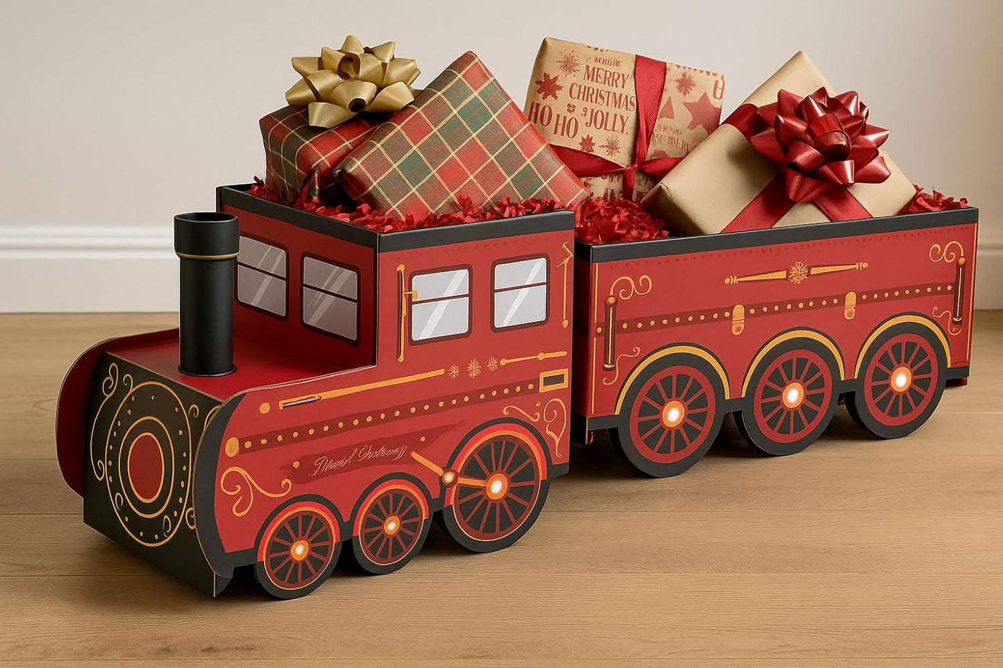 Christmas Present Gift Train