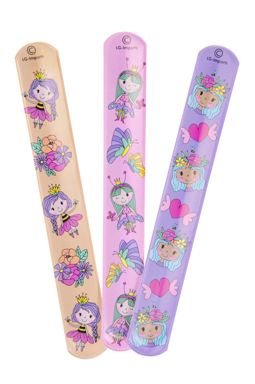 Pack of 12 Princess Snap Bracelets