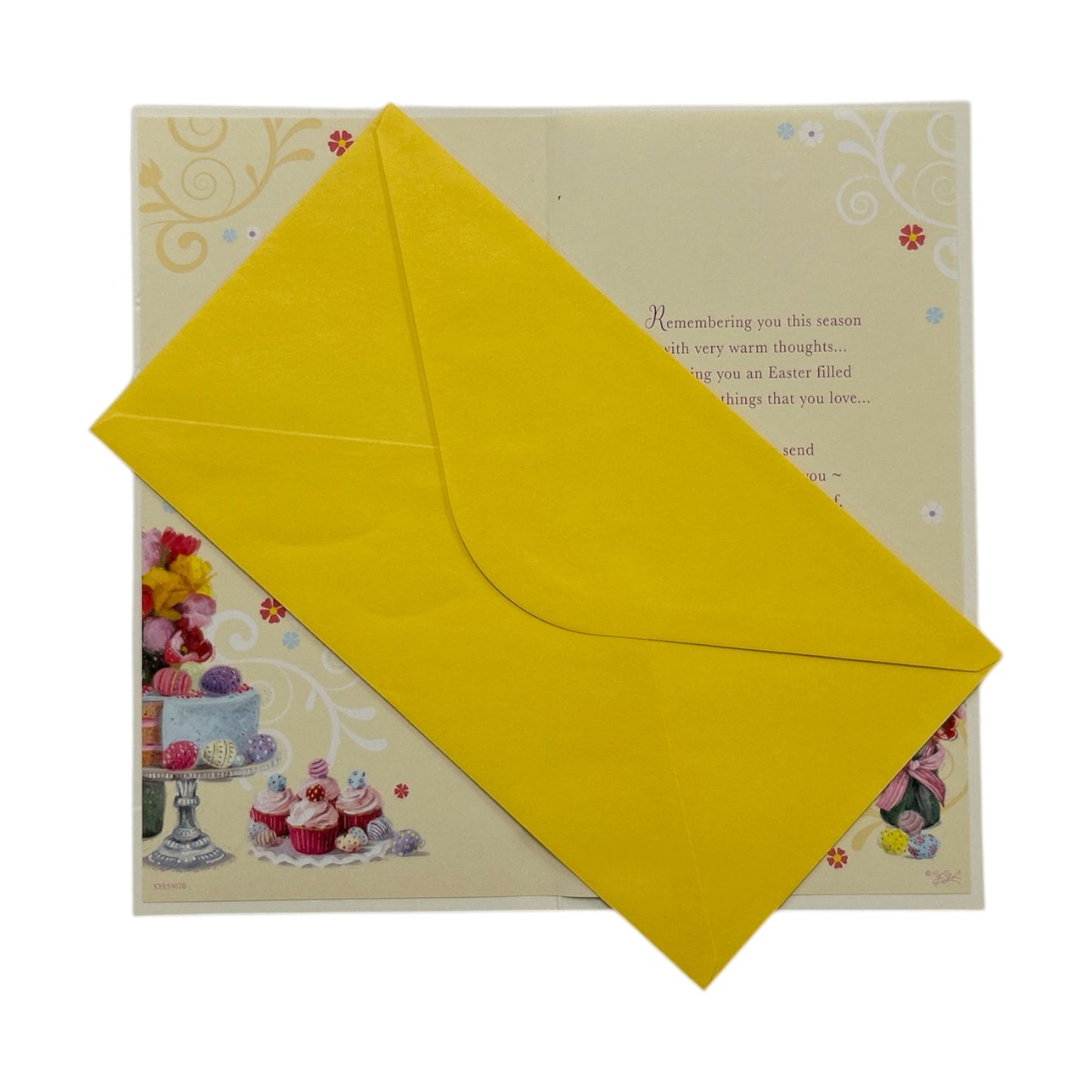 To Special Mum And Dad Cupcake and Eggs Design Easter Card