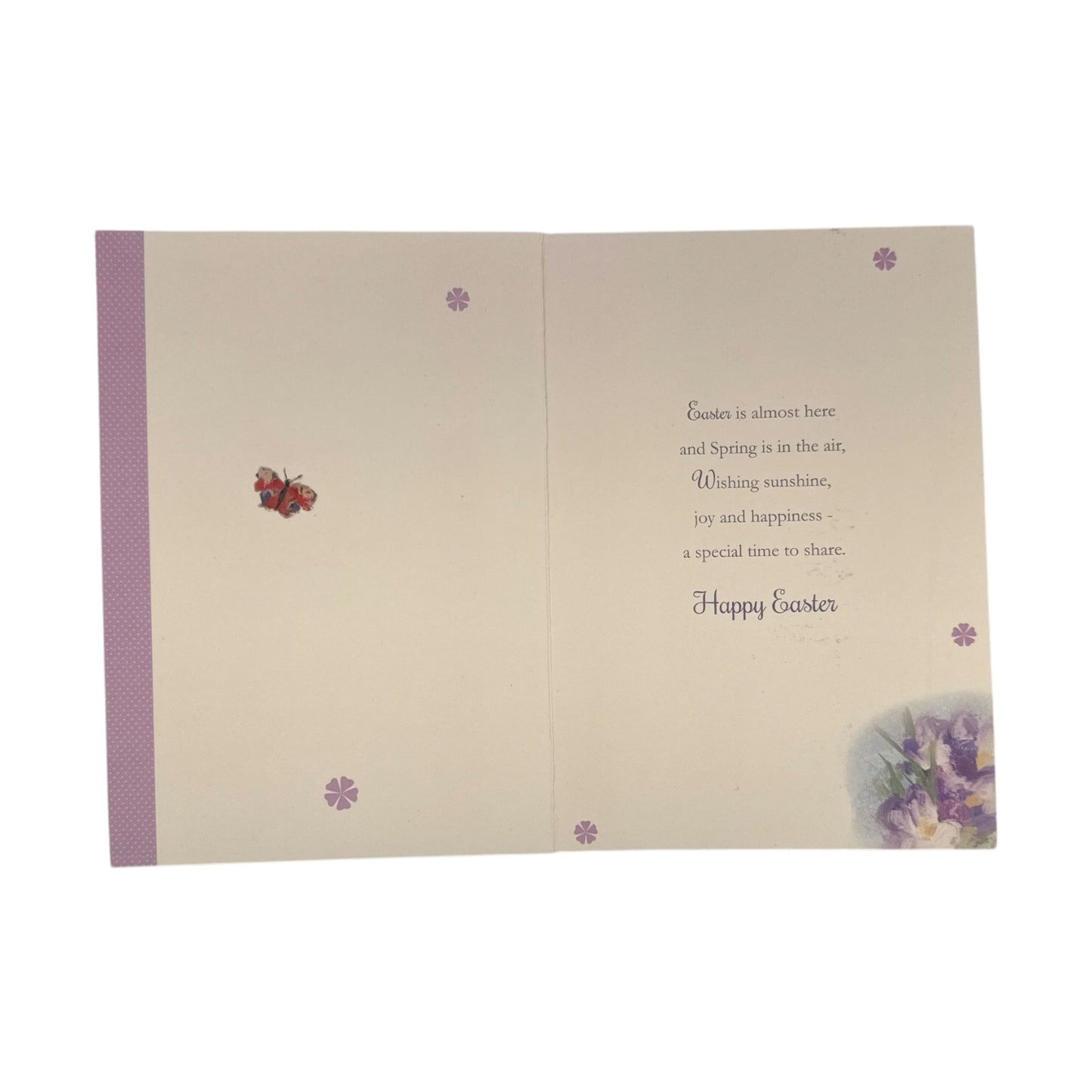 For A Dear Godmother Cute Rabbit Floral Design Easter Card