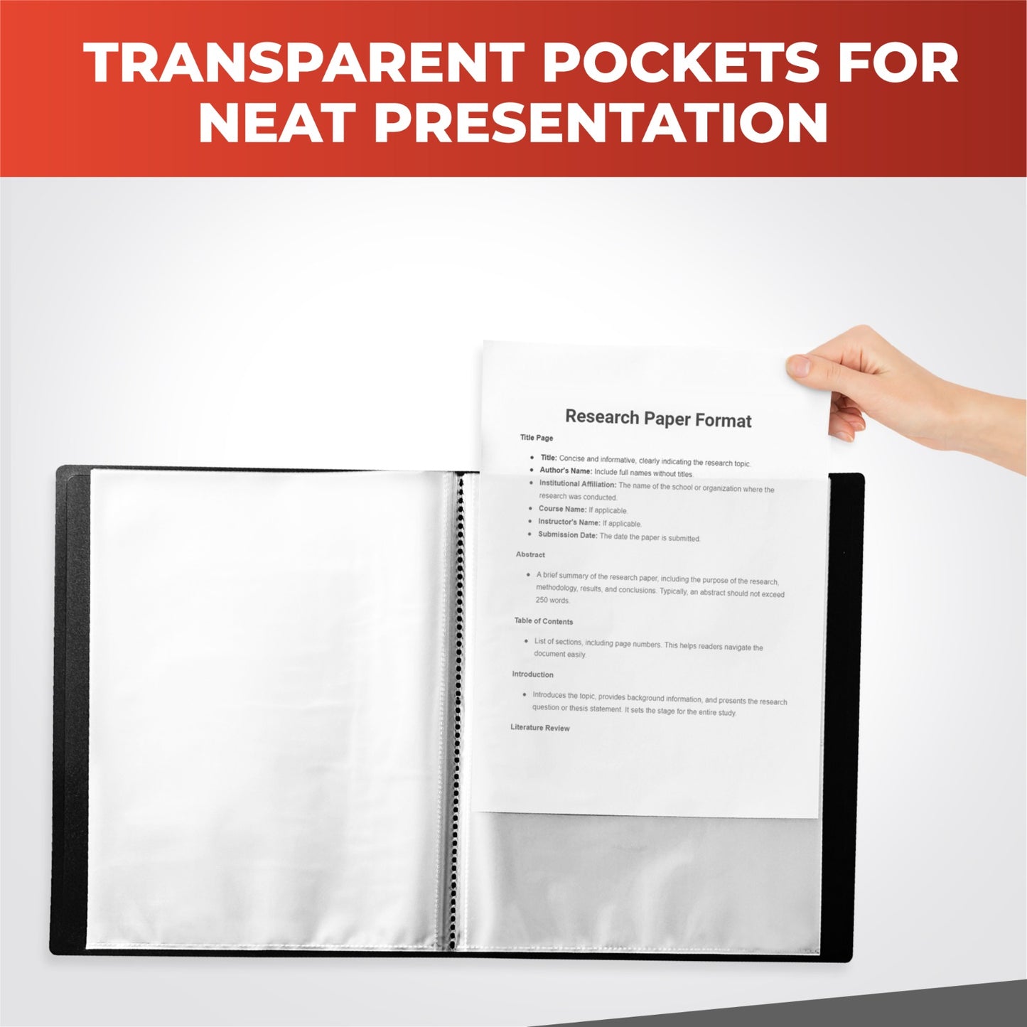 A4 Pink Flexible Cover 40 Pocket Display Book