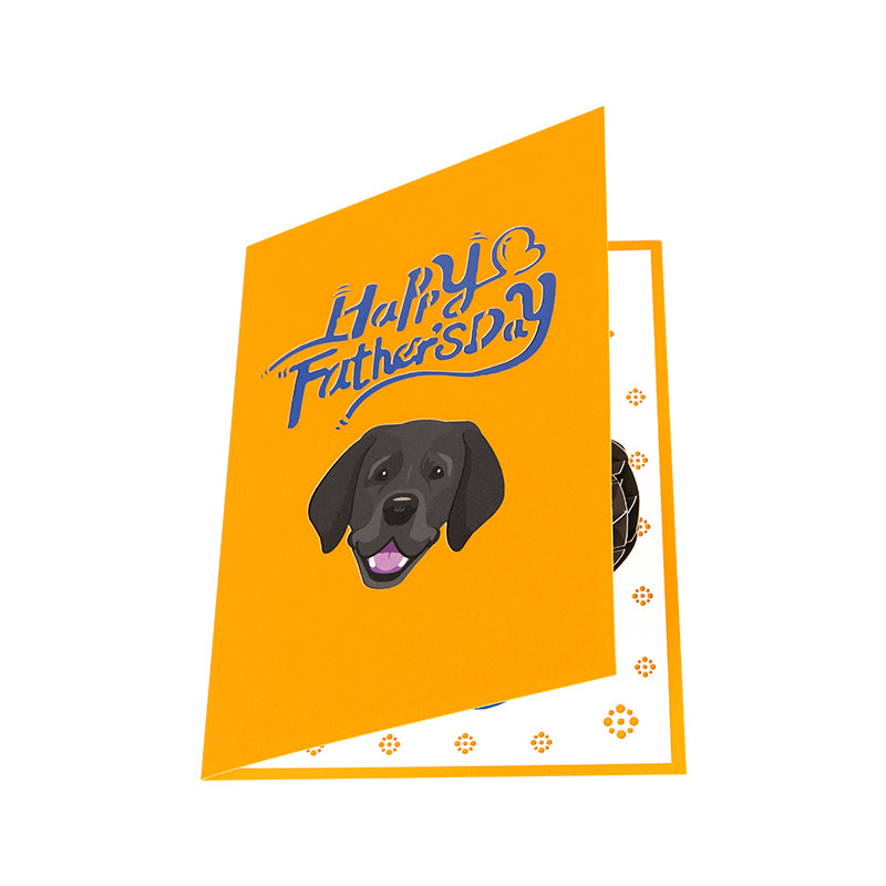 Paws for Dad 3D Pop Up Father’s Day Card