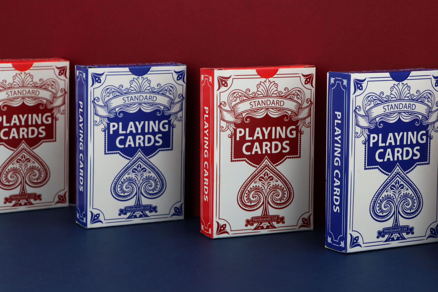 Pack of 12 Standard Playing Cards - Poker Bridge Entertainment Parties Clubs Casinos Tournaments