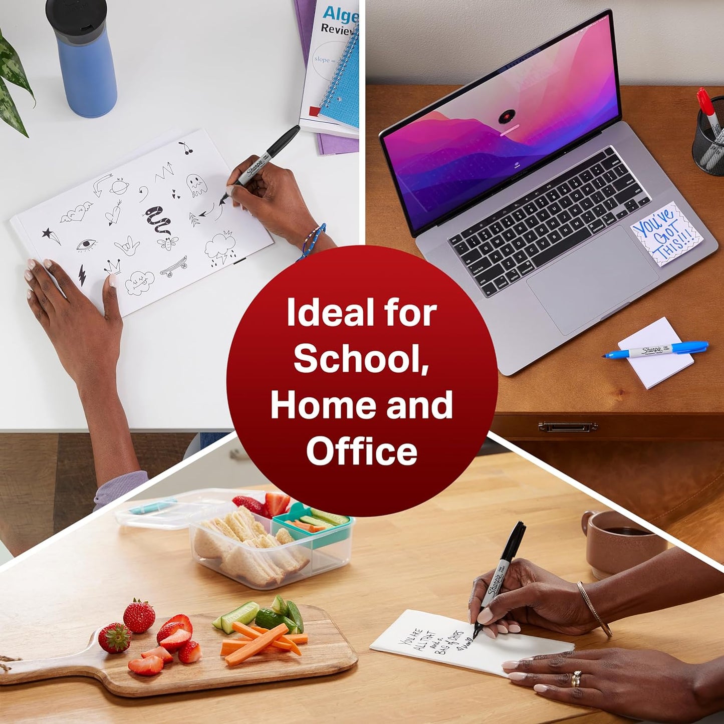 Pack of 12 Sharpie Permanent Marker Pens