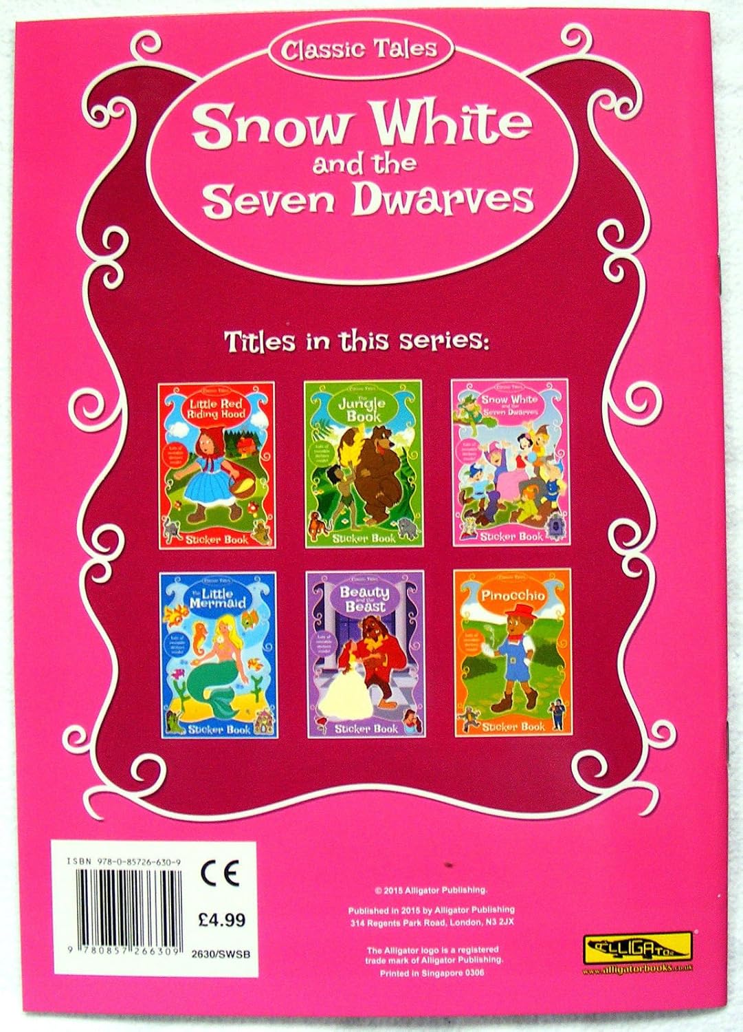 Fairy Tale Sticker Book - Snow White