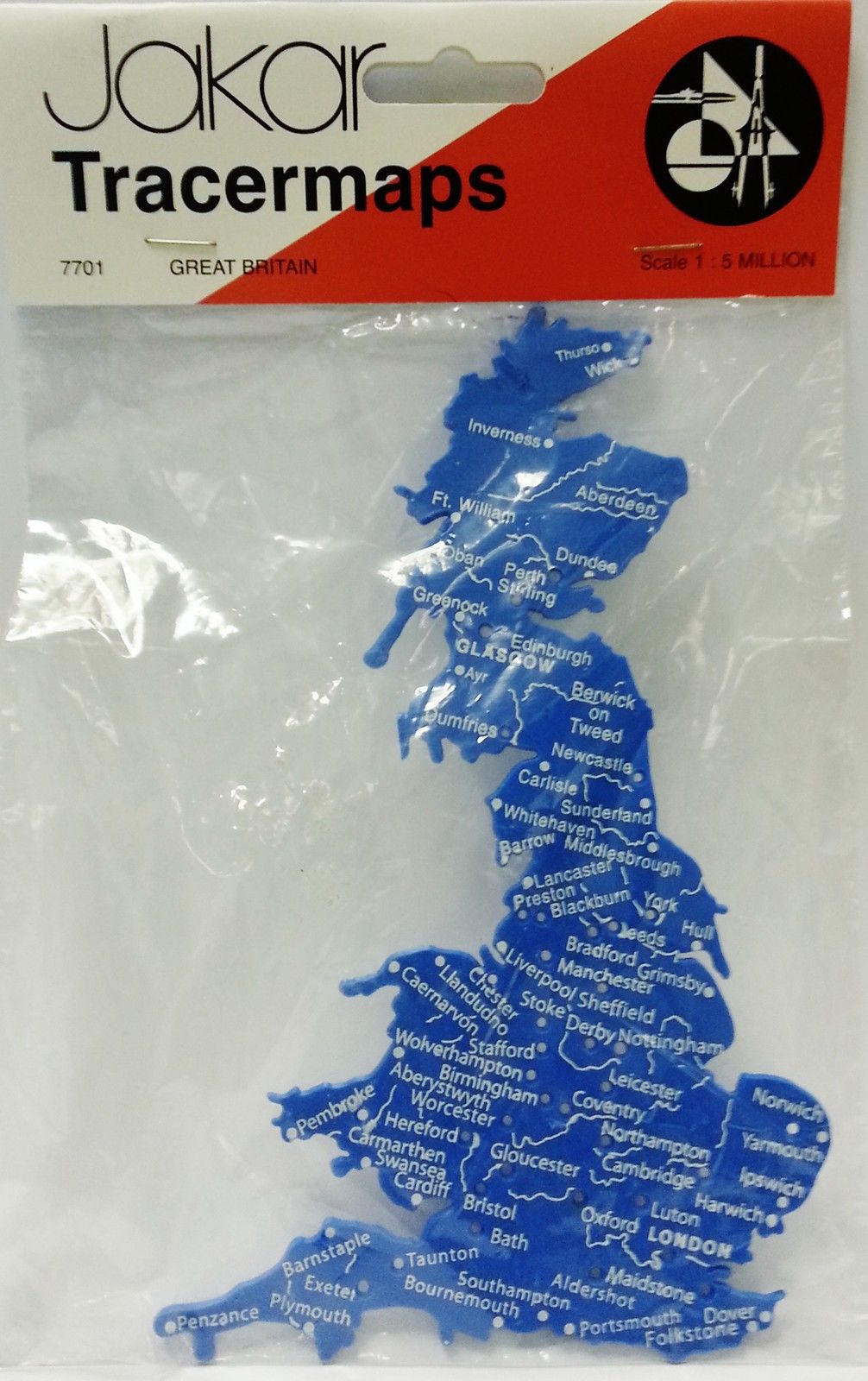 Tracemap of England, Wales and Scotland