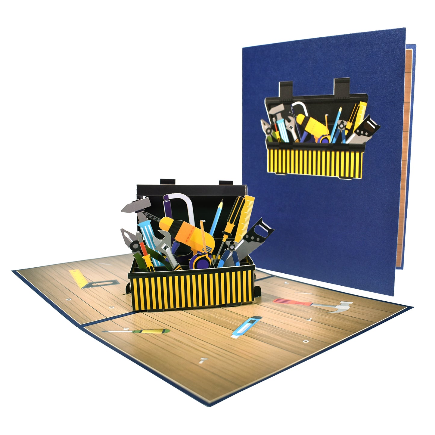 Toolbox Design Father’s Day or Birthday 3D Pop Up Greeting Card