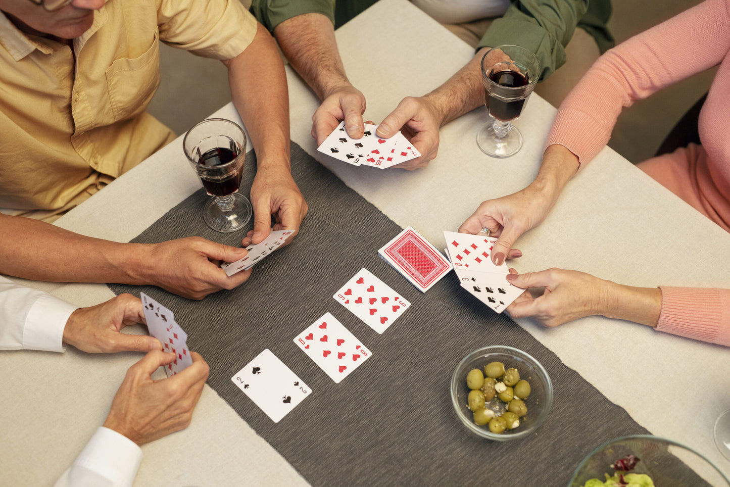 Pack of 12 Standard Playing Cards - Poker Bridge Entertainment Parties Clubs Casinos Tournaments