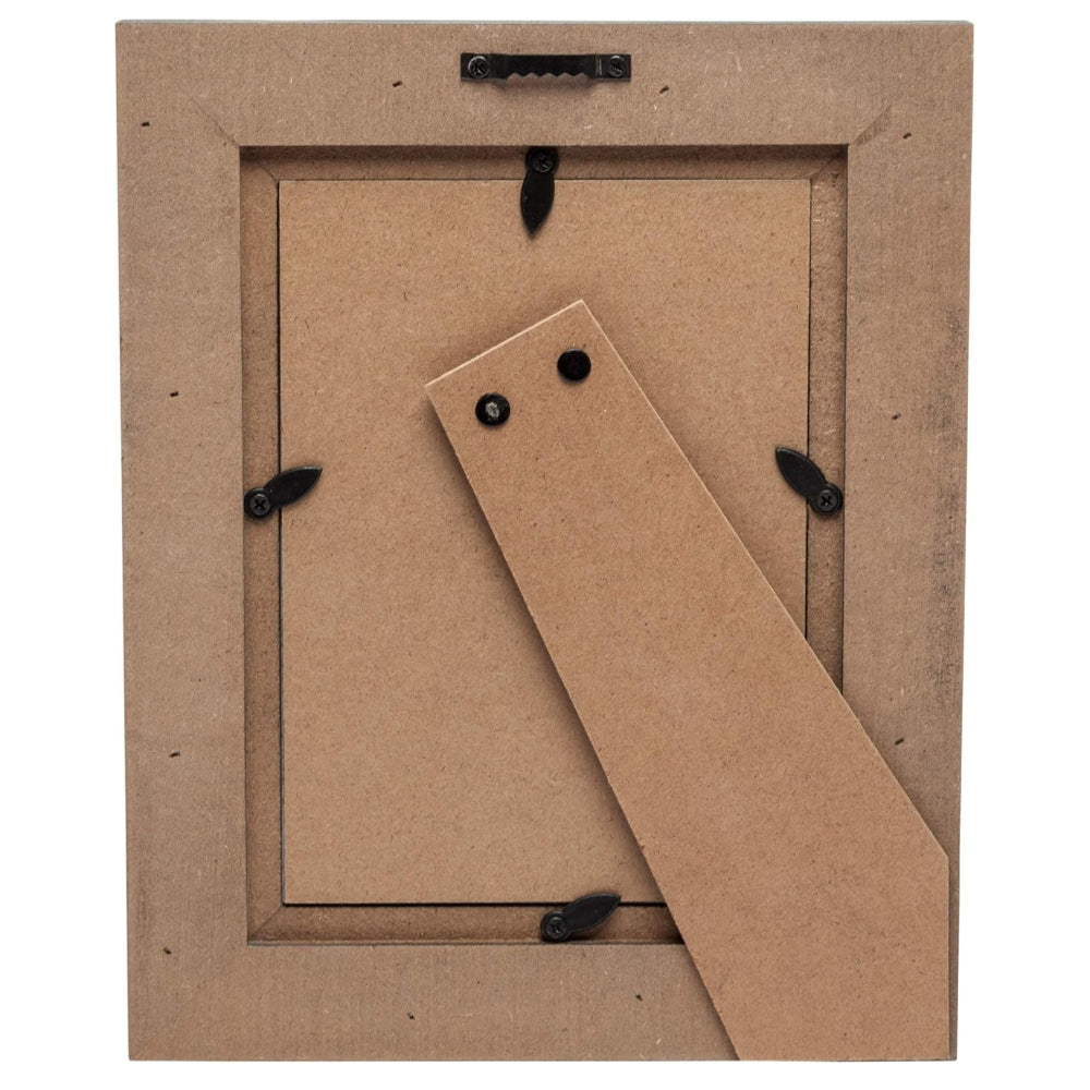 Hampton Farmhouse 5x7 Distressed Grey Painted Wood Photo Frame