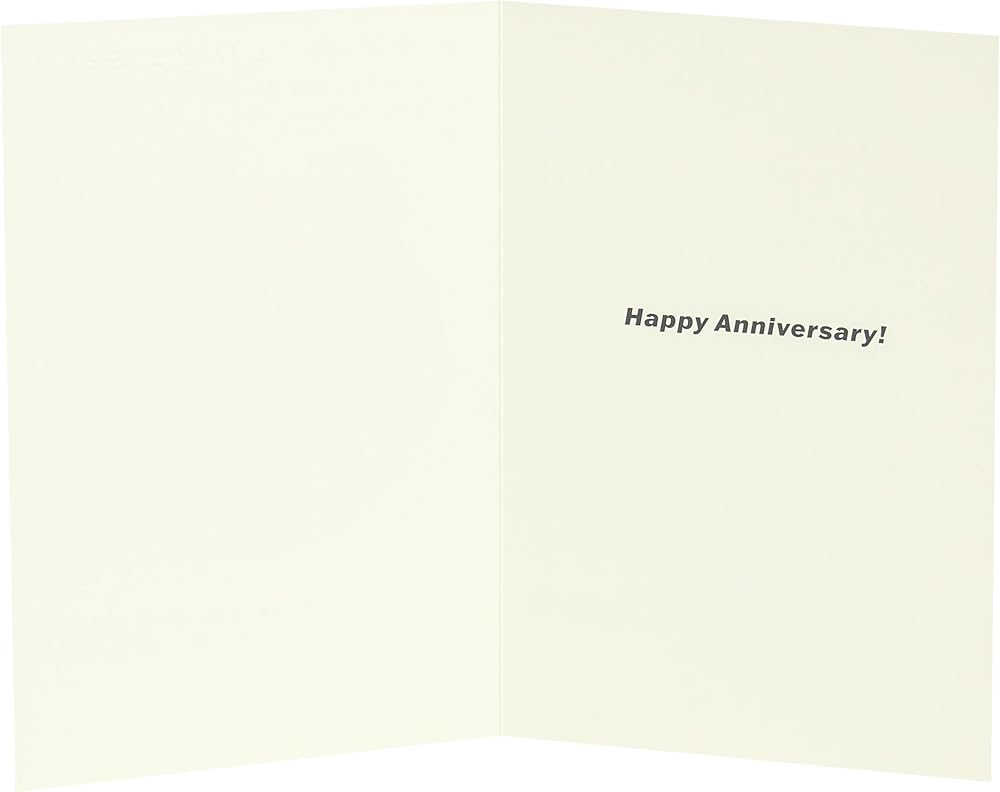 Vintage Couple Washing Dishes Anniversary Card