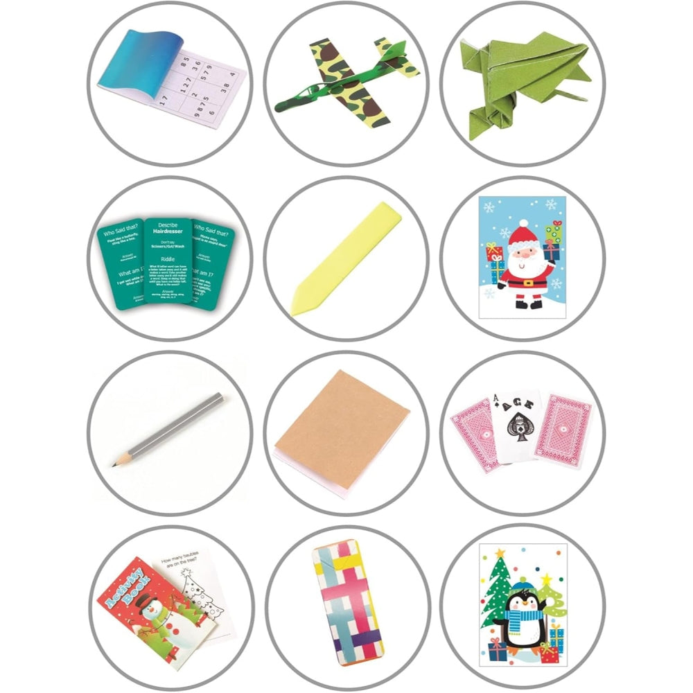 Pack of 8 12" Traditional Foliage Design Christmas Crackers