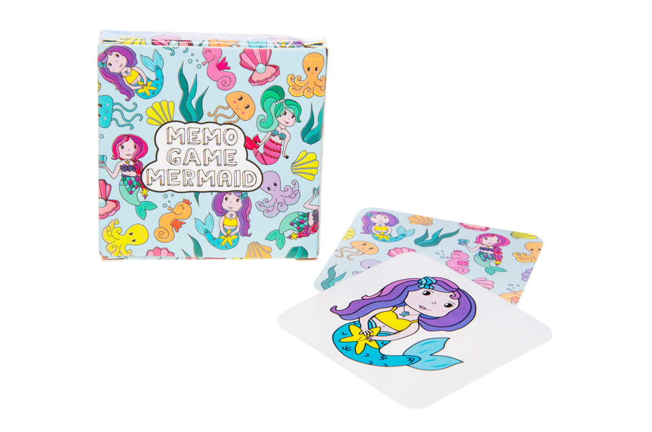 Mermaid Mini Memory Game 28 Cards