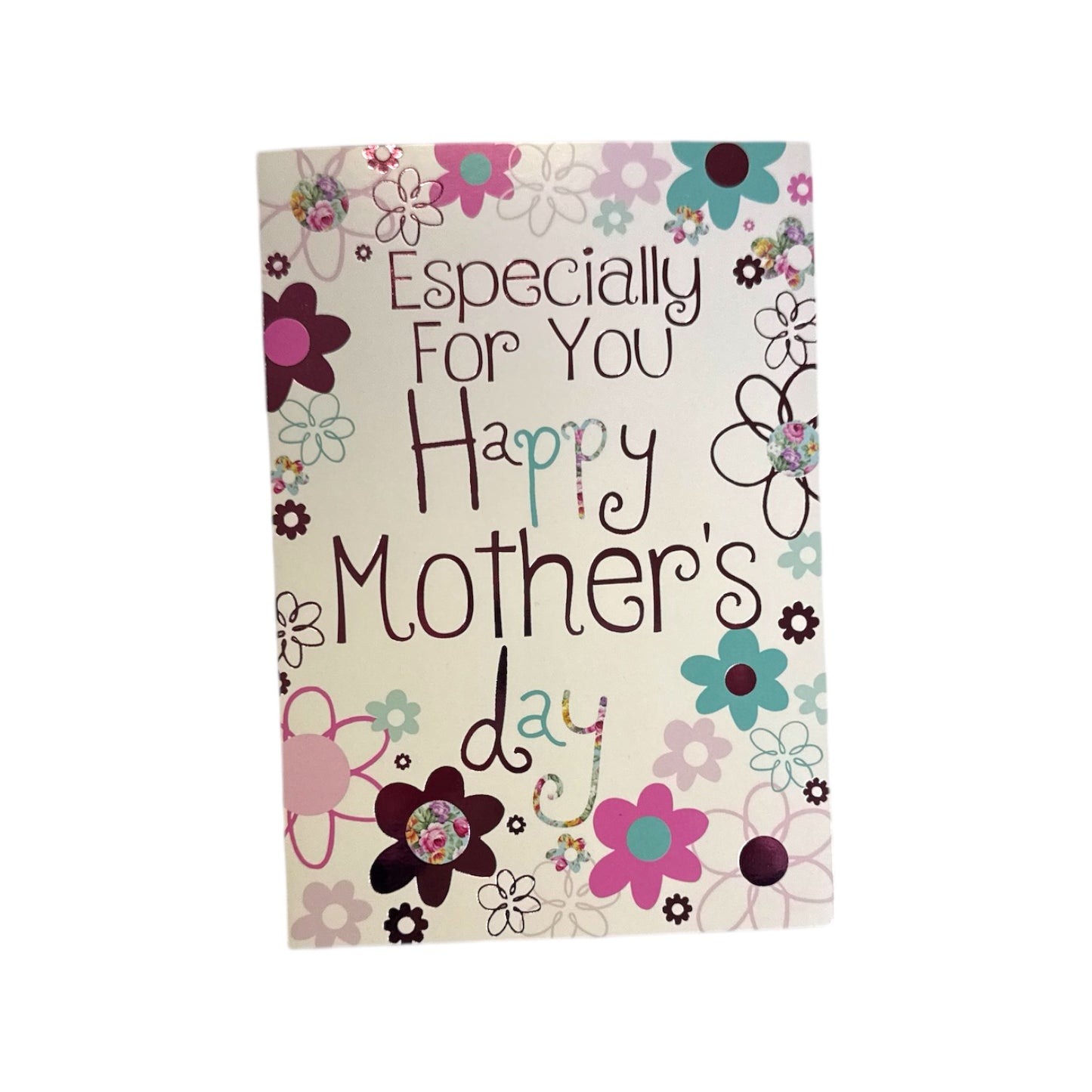 Especially For You Daisy Flowers Design Mother's Day Card