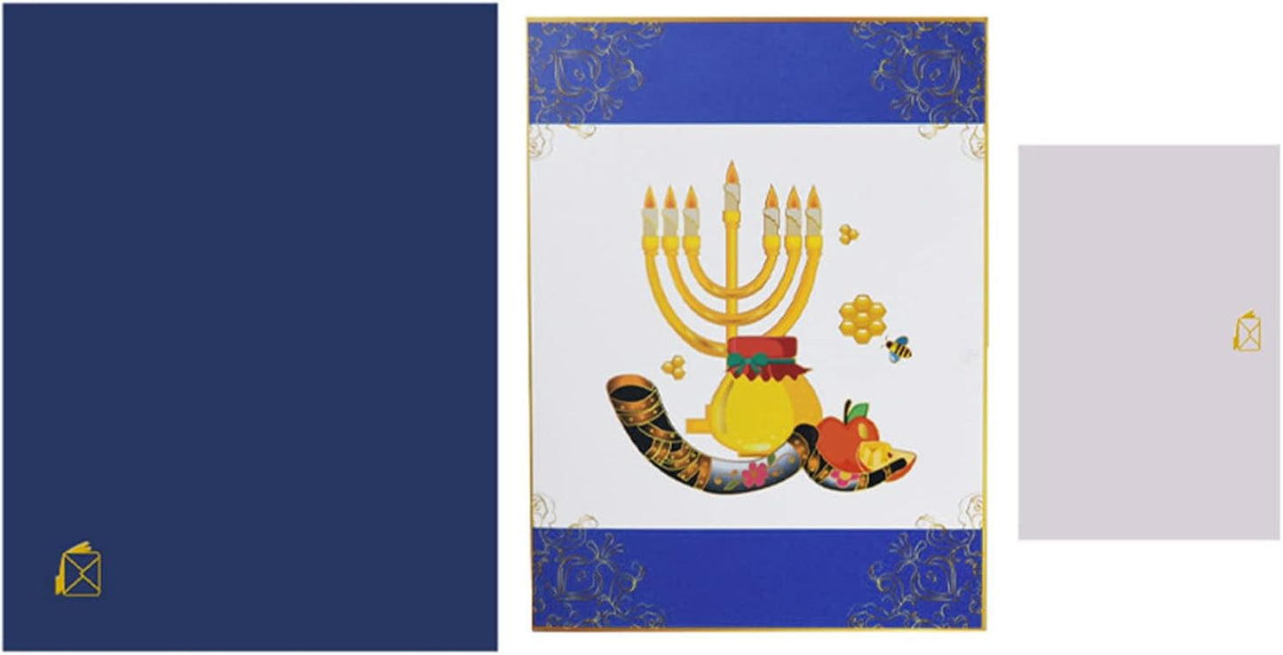 Harvest of Joy Rosh Hashanah 3D Pop Up Greeting Card