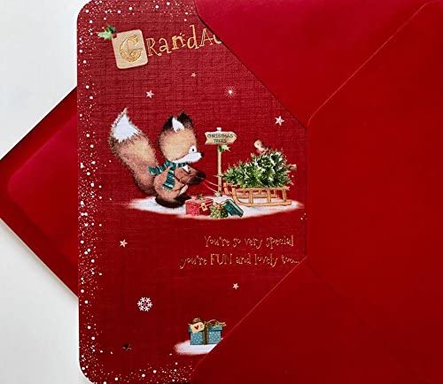 GRANDAD - You're Special Fun and Lovely too Christmas Greeting Card