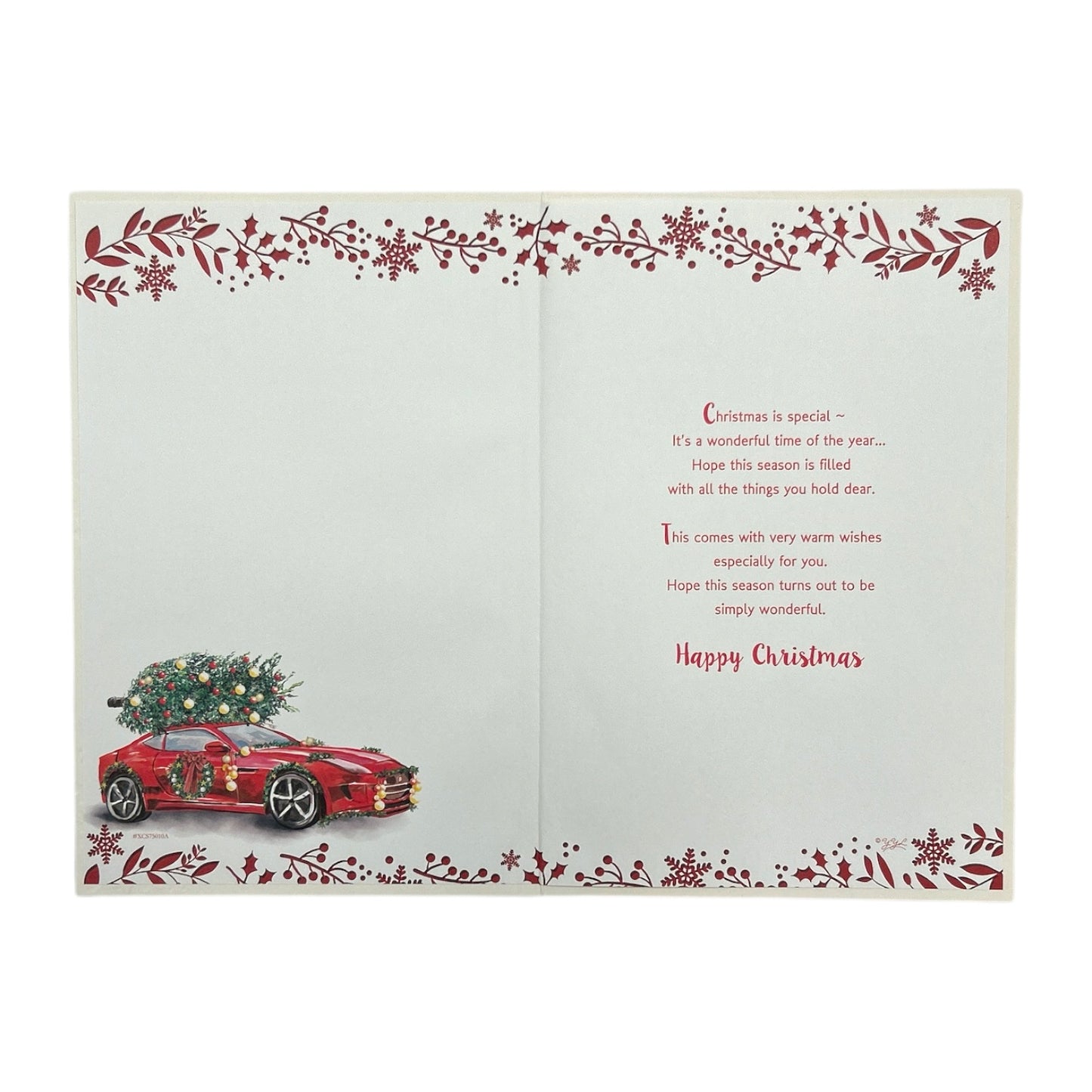 Brother Holiday Edition Festive Road Trip Christmas Card