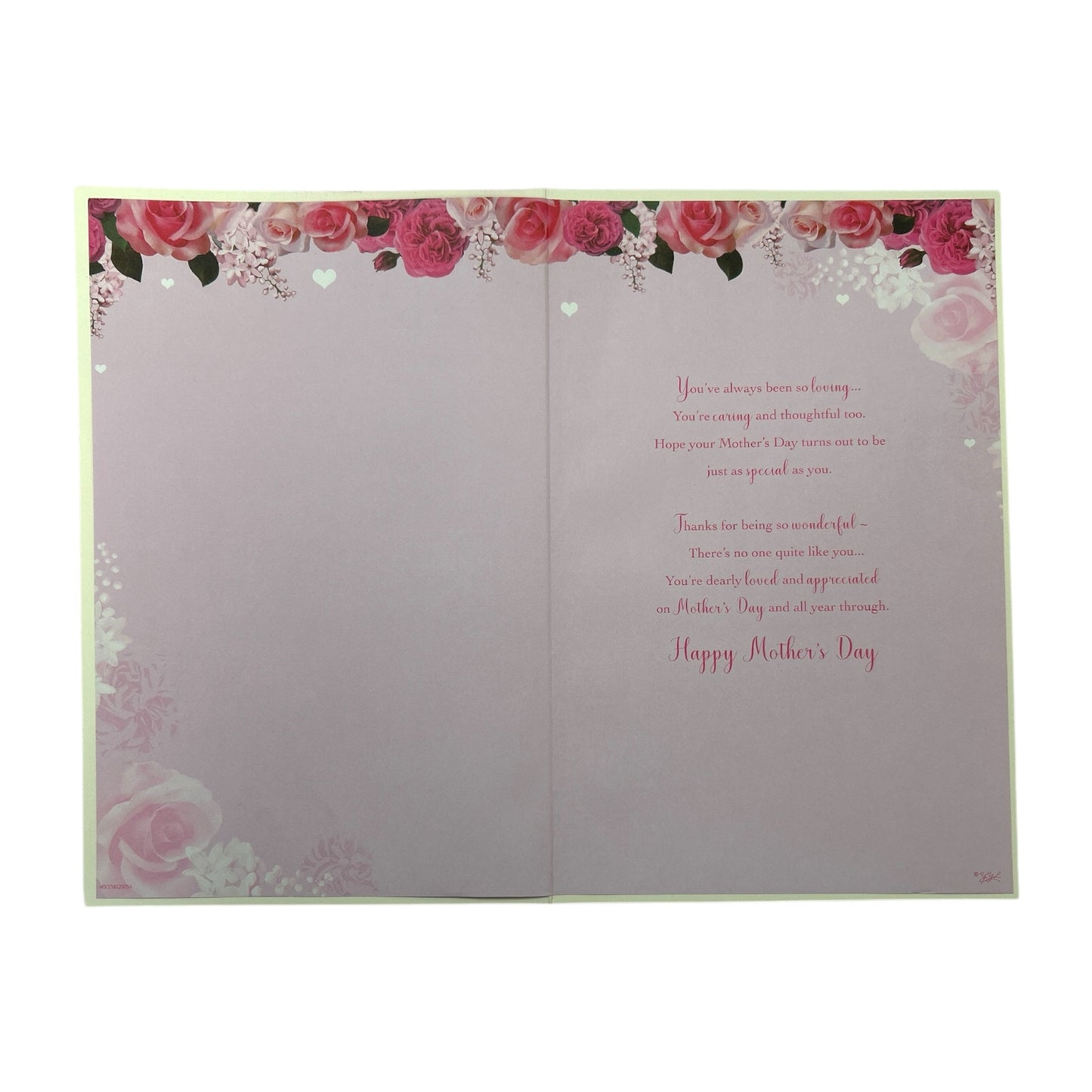 Happy Mother's Day From Son Beautiful Roses Design Pink Boxed Card