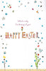 Easter Blessings Floral Greeting Card