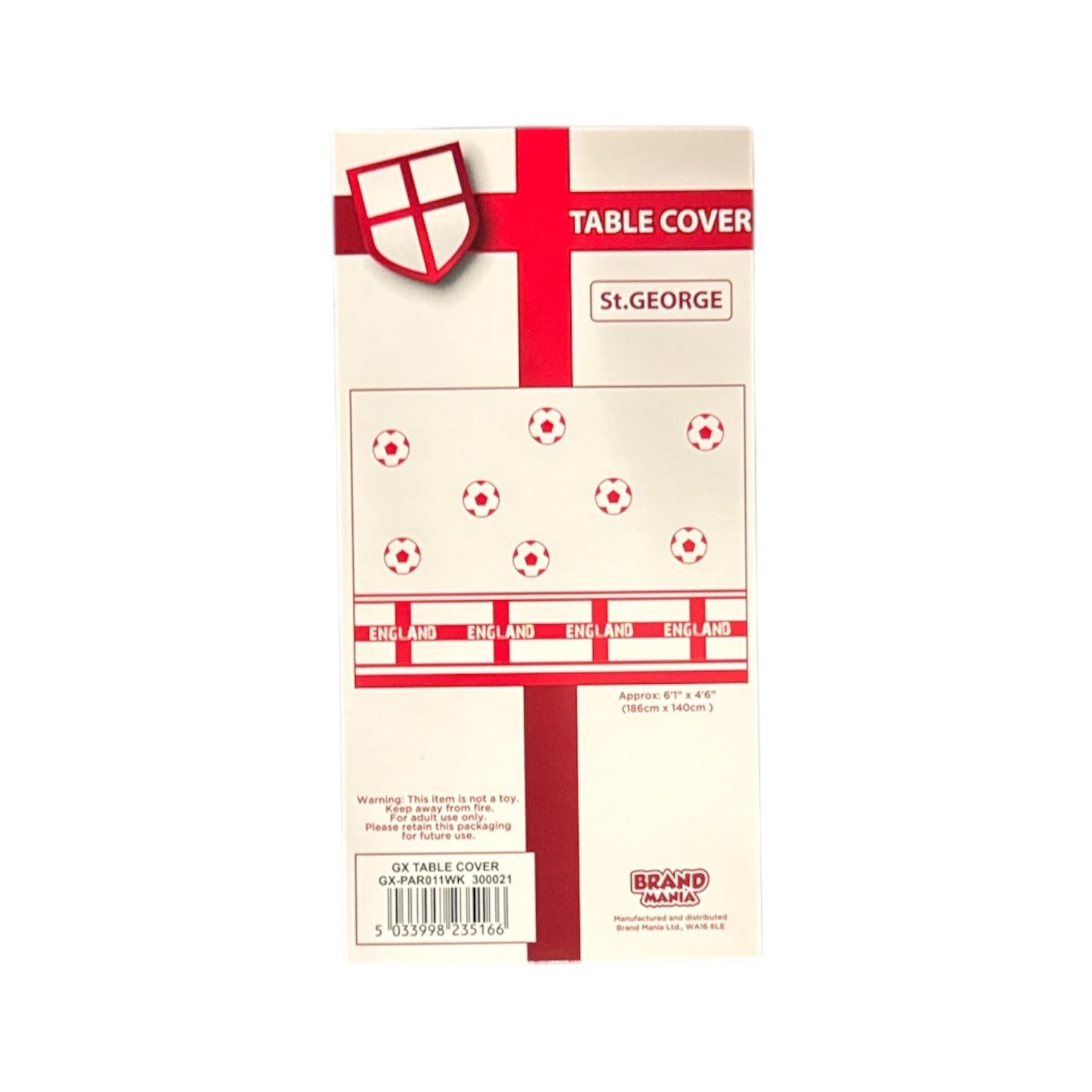 St George Party World Cup Tableware Decoration