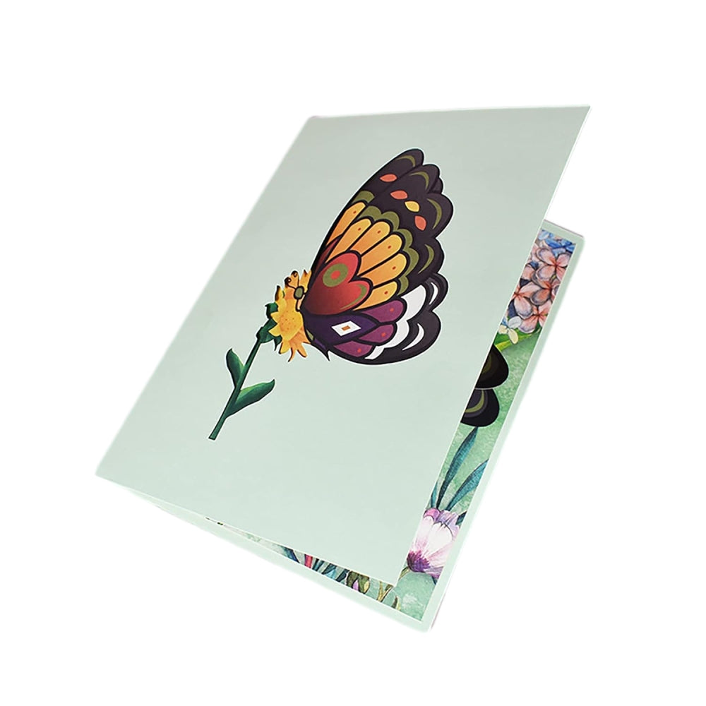 Majestic Butterfly 3D Pop Up Greeting Card - Mother's Day Birthday