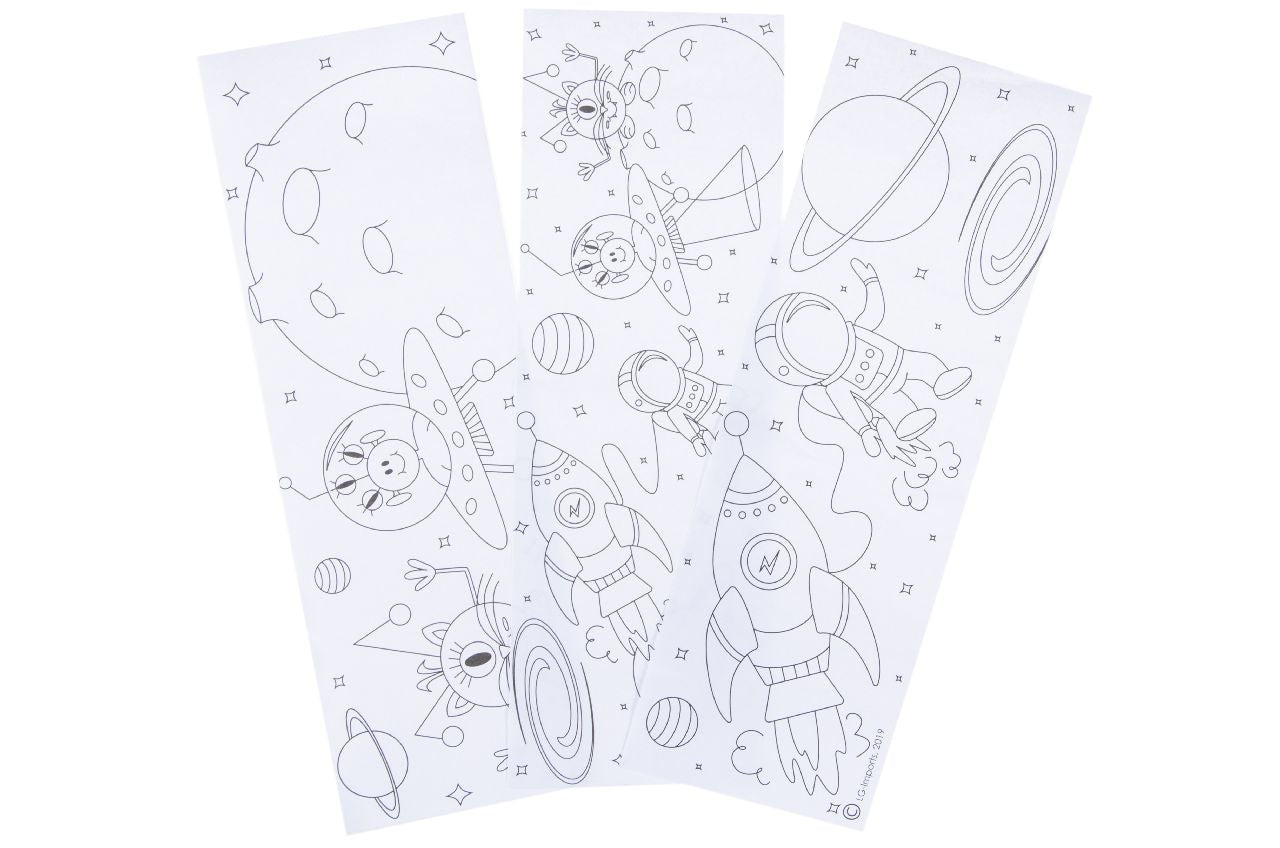 Space Theme Color Your Own Mug