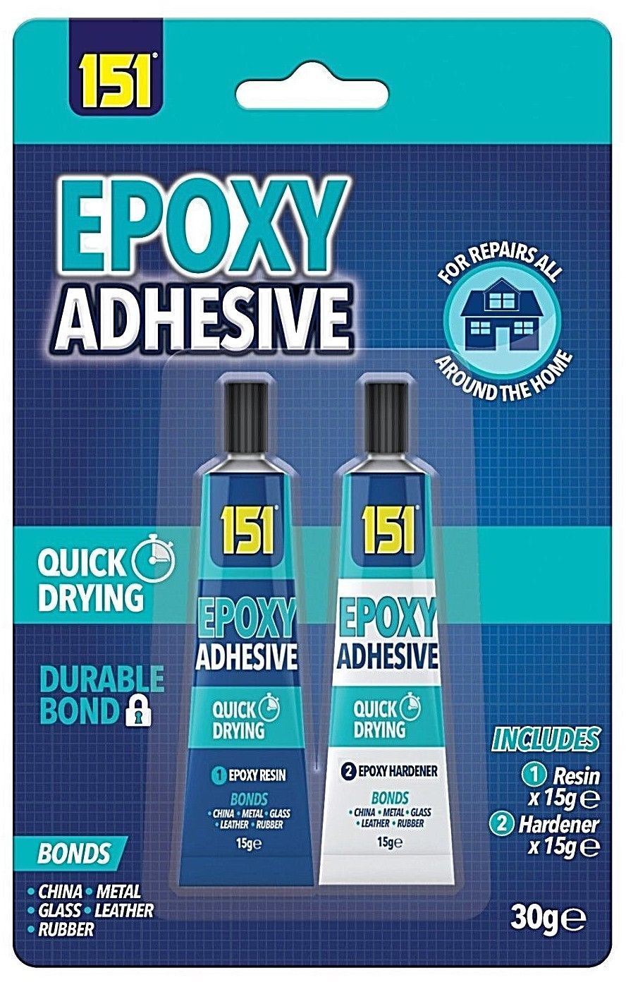 Epoxy Adhesive Resin and Hardener Set