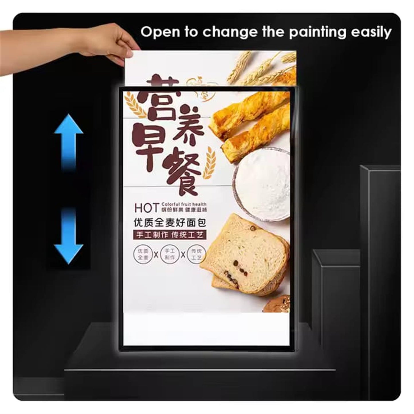 40 x 60cm LED Poster Frame for Advertising