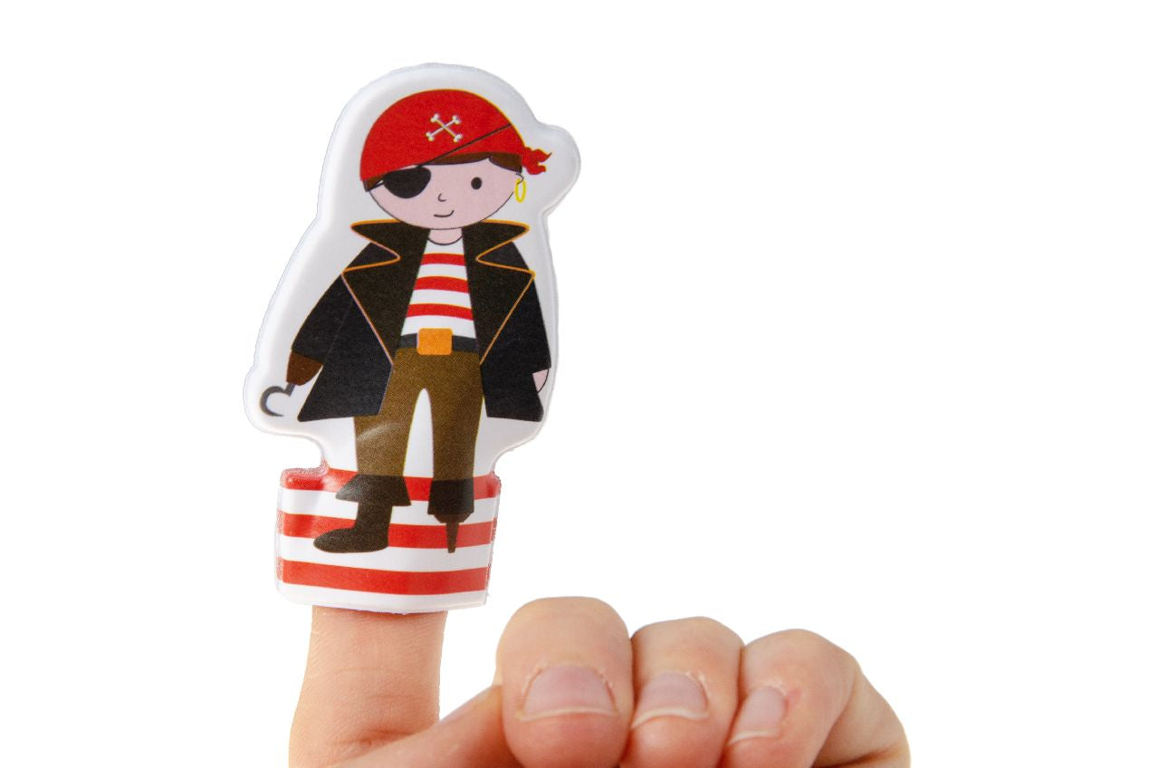 Single Pirate Finger Puppet Toy