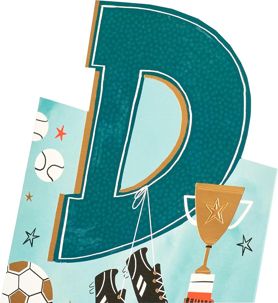 Sports Equipment Design for Dad Father's Day Card