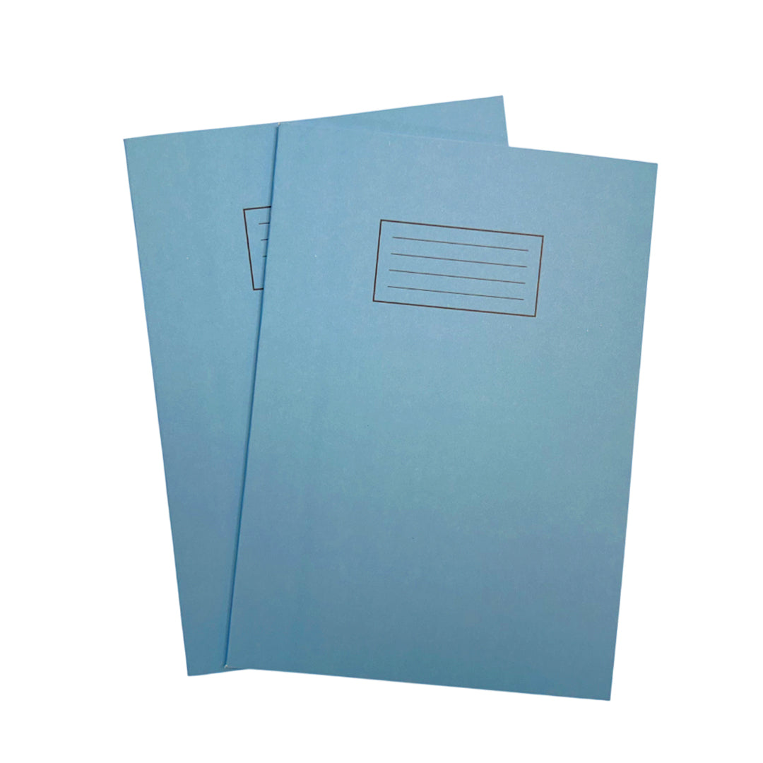 Janrax A4 Blue 80 Pages Feint and Ruled Exercise Book