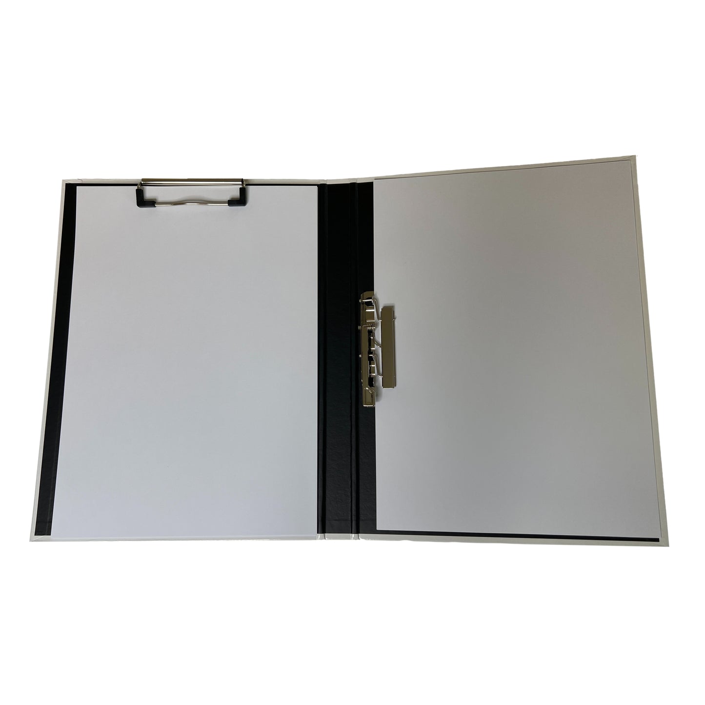 Pack of 10 White A4 Clipboard Document Clamp File Folders