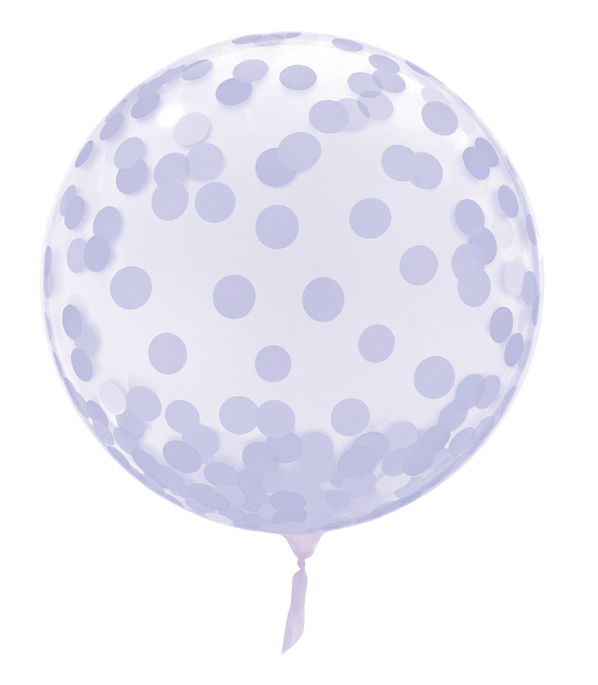 Pack of 5 Purple Spotted 18" Vortex Balloons