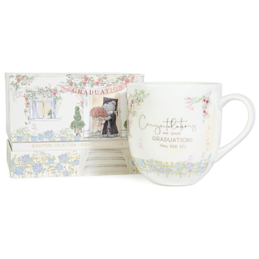 Me to You Tatty Teddy Luxury Bone China Mug for Graduation Presented in Satin Lined Gift Box Signature Collection