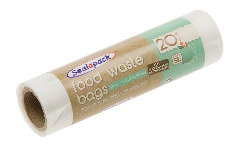 Pack of 20 Food Waste Bags 5ltr