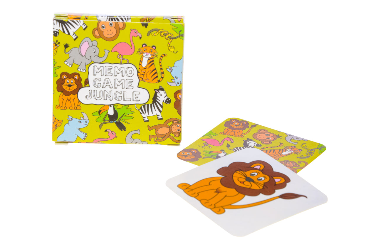 Pack of 12 Wild Animals Mini Memory Games 28 Cards